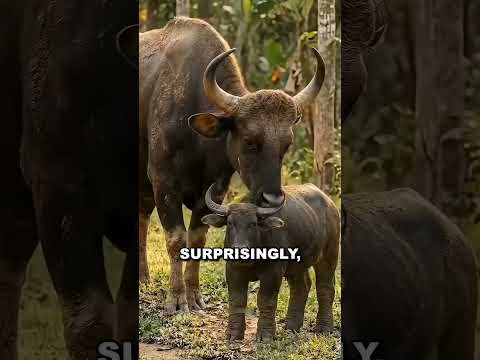This Guy Dressed As A Buffalo