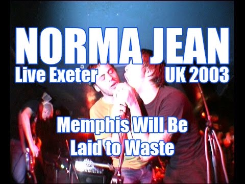 Memphis Will Be Laid to Waste - Norma Jean with Aaron Weiss - Live at Exeter Cavern, UK 21/05/2003