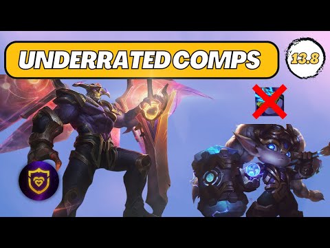 7 UNDERRATED Comps for TFT patch 13.8 (Challenger Guide)