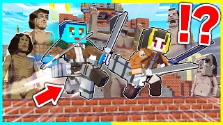 巨人に支配された世界で生き残るマインクラフト!駆逐しろ🔥【まいくら / マインクラフト】