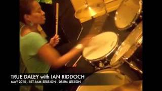 TRUE DALEY & IAN RIDDOCH - DRUM LESSON.m4v