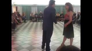 Alicia Pons Luis Rojas bailan tango  "Quiero Llenarme de Ti"