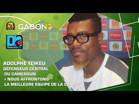 Adolphe Teikeu, défenseur central du Cameroun : « Nous affrontons la meilleure équipe de la CAN… »