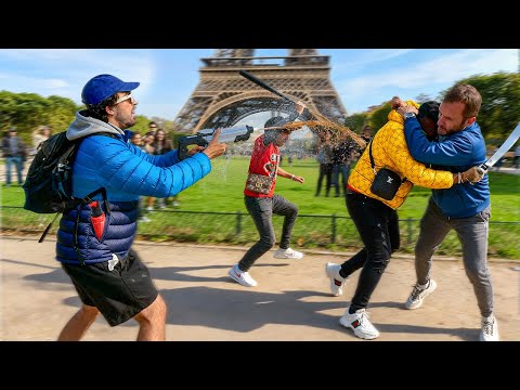 Fighting Scammers in Paris!