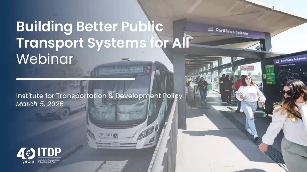 [Spanish] Building Better Public Transport Networks for All