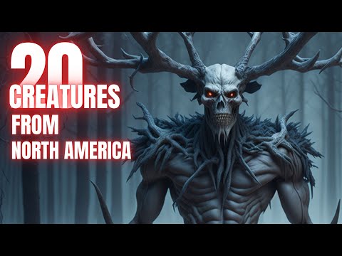 20 SCARY Mythical Creatures from NORTH AMERICA