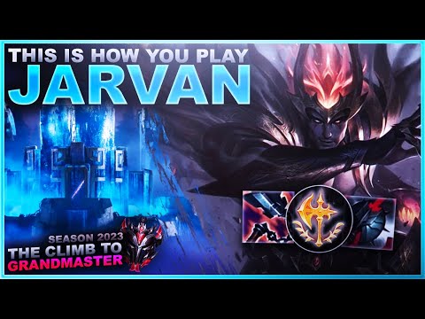 THIS IS HOW YOU PLAY JARVAN! - Climb to Grandmaster | League of Legends