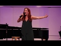 Sierra Boggess performs "I Could Have Danced All Night" from "My Fair Lady" with Cabaret 313