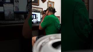 Recording Ryan Lagup  Singing