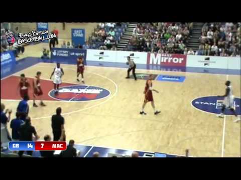 (Part 1/7) Great Britain vs Macedonia Eurobasket 2011 Qualifier