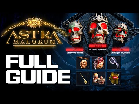 How To GET ALL 6 Cursed Relics in Astra Malorum ULTIMATE Guide! (Black Ops 7 Zombies)