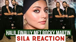 Halil Ibrahim Ceyhan Finally Met Favourite Singer Rocky Martin !Sila Turkoglu Reaction