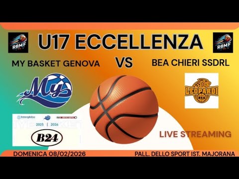 U17 Eccellenza 2k25/26 My Basket Genova  -  Bea Chieri ssdrl