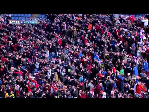 Gol de Corona (2-2) en el UD Almería - Valencia CF - HD