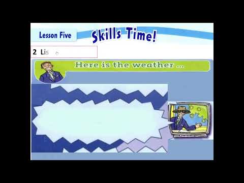 Level 2 - Unit 10 - Part E (Reading) - Here is the weather!