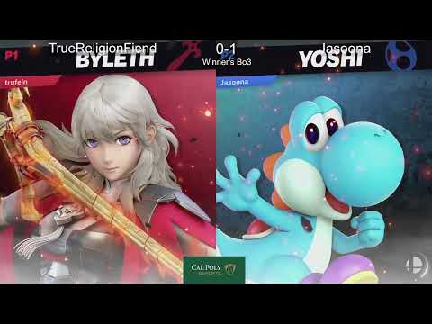 Cal Poly Cultural Cup 2022 - Winners Semis - TrueReligionFiend (Byleth/Bowser) vs Jasoona (Yoshi)