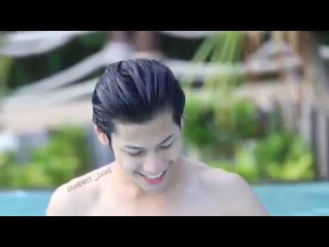 Singto prachaya swimming..