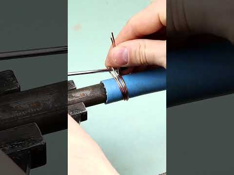 Make Your Own Hose Clamp with Wire! #shorts
