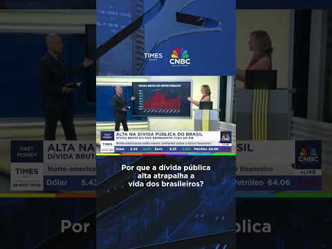 Alberto Ajzental — Times Brasil / CNBC — Por que a dívida pública alta atrapalha a vida dos brasileiros? #shorts