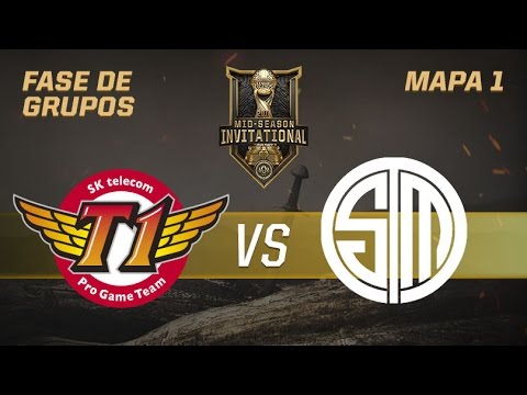SK TELECOM 1 VS TSM - MID-SEASON INVITATIONAL - FASE DE GRUPOS - #NochesDeMSI9