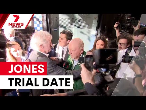 Alan Jones hearing set for August marathon trial | 7NEWS