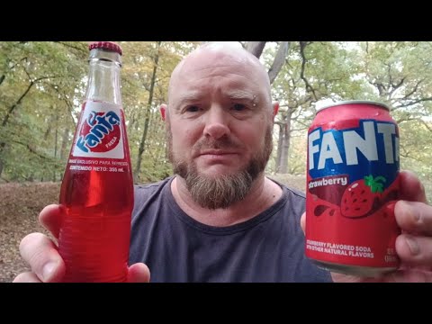 Lord's drinks comparisons: Fanta Strawberry 🍓 USA vs Mexico