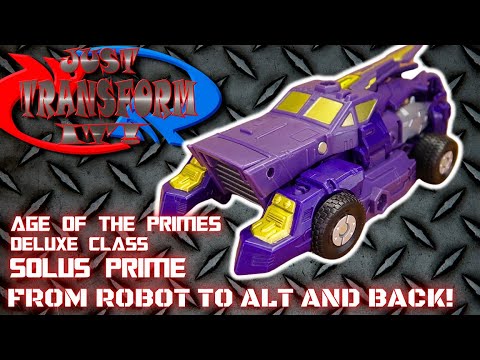 JUST TRANSFORM IT!: Age of the Primes Deluxe Solus Prime