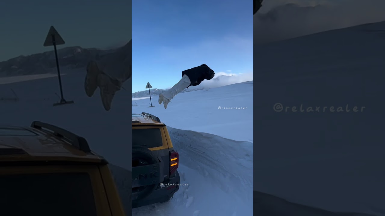 Satisfactory snow removal #asmr #satisfying  #funny #odlysatisfying #snow #ice #fyp