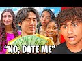 3 Girls Fight Over BILLIONAIRE