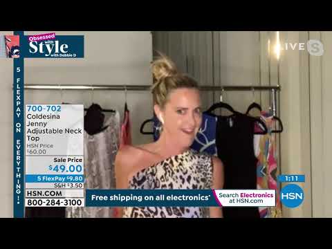 Coldesina Jenny Adjustable Neck Top