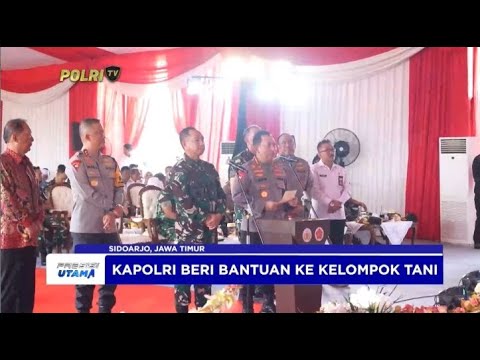 KAPOLRI - PANGLIMA TNI LUNCURKAN GUGUS TUGAS DUKUNG KETAHANAN PANGAN