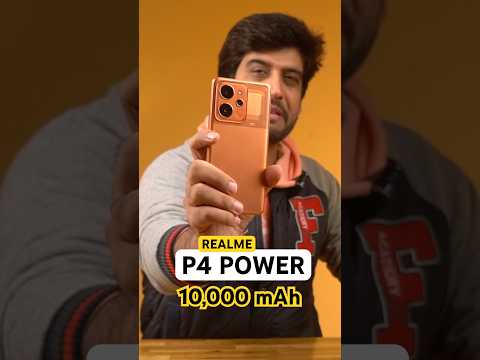 Thumbnail for Realme P4 Power 5G Review ⚡️ BIGGEST 10000mAh BATTERY Phone Under ₹25000! #shorts
