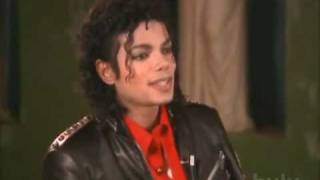 Michael Jackson BAD - Release Interview 1987 - Part 1 of 2