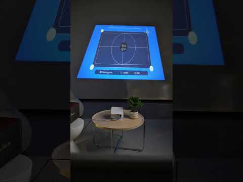 Мини проектор для домашнего кинотеатра MAGCUBIC HY300 MAX смарт Android TV 400 ANSI 1 / 8 gb HD 720p до 4K Авто фокус Трансляция - фото 1 - id-p2962326080