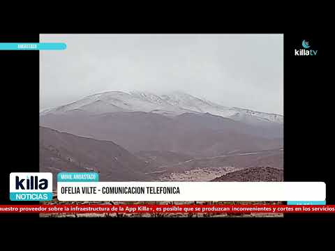 Intensa nevada en Jasimaná complica el descenso de familias en Pampa Llana.