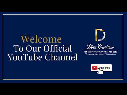 Welcome to Dinu Creations Official YouTube Channel - Official Trailer
