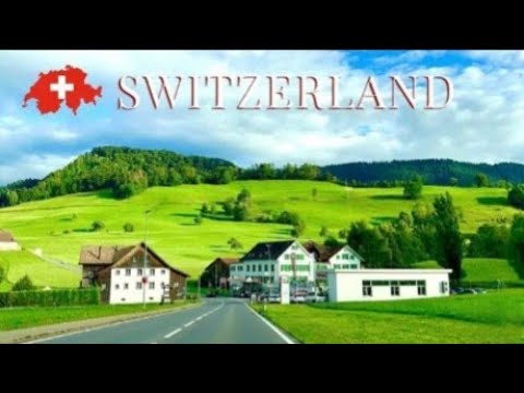 Heavy Snowfall in the mountains village of Murren , Switzerland 4k - a real fariya table village