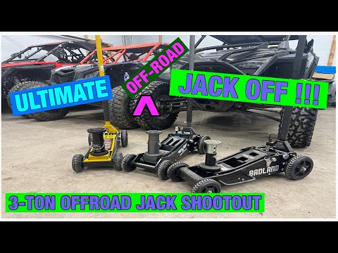 3 TON PRO EAGLE, 3 TON CAT JACK & BADLANDS 3 TON OFFROAD JACK #434offroad #quads #trikes #sidexside