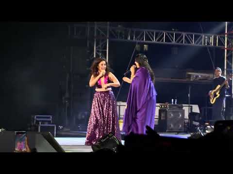 Cham cham karta hai ye nashila - Aika Dajiba | Vaishali Samant | Sunidhi |Live Concert Pune 2025