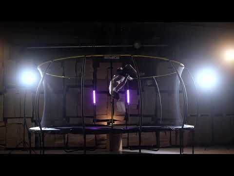 Studsmatta Stratos Rektangulär med Skyddsnät