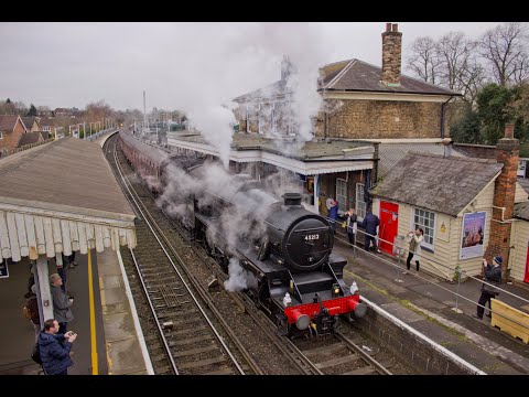 Black 5 no.45212 with 'The Cathedrals Express' - Tuesday 5th December 2017
