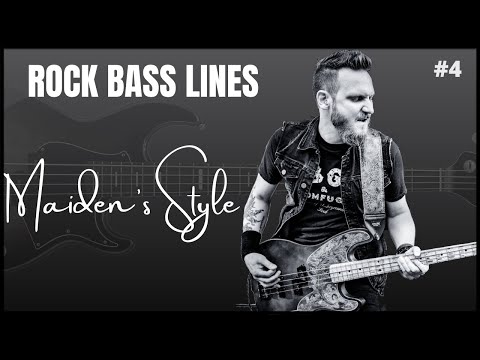 Rock Bass Lines 4 - Iron Maiden's Style (Gallop)