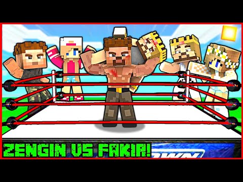 RICH FAMILY VS POOR FAMILY FIGHTED IN THE RING! 😱 -Minecraft