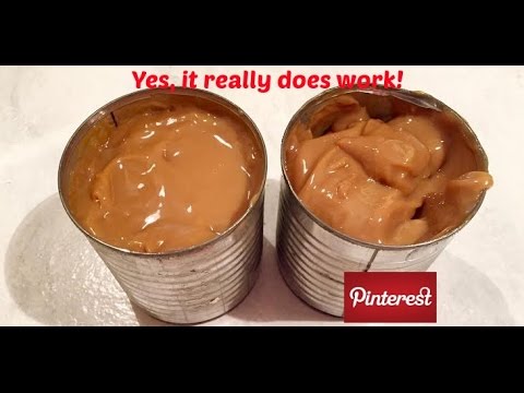 Pinterest Project~Sweetened Condensed Milk Into...