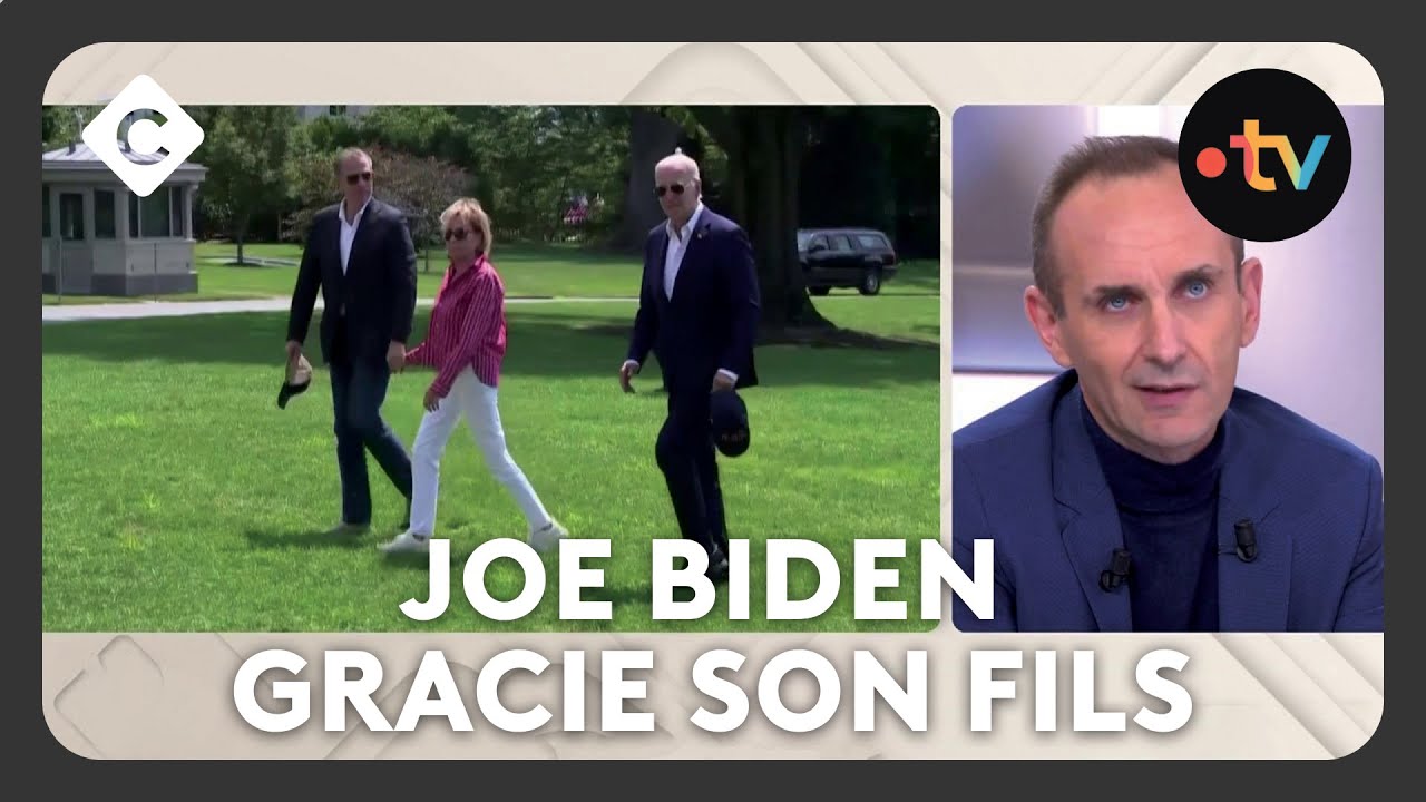 Biden gracie son fils après avoir promis de ne pas le faire - C à vous