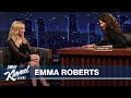 Emma Roberts On Being A Mom Working On American Horror Story Meeting Peyton Manning