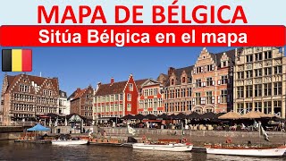 Mapa de Belgica
