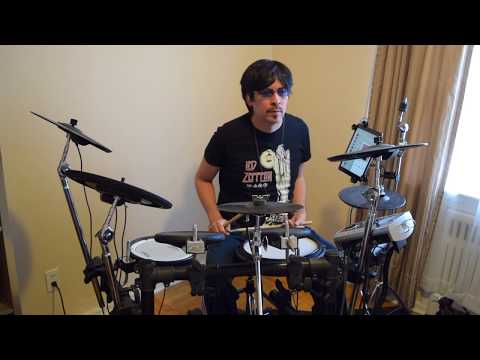White Rabbit - Jefferson Airplane - eDrum cover - Testing PDX-12