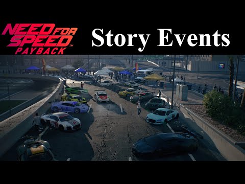 NFS Payback Tracks - Story Events