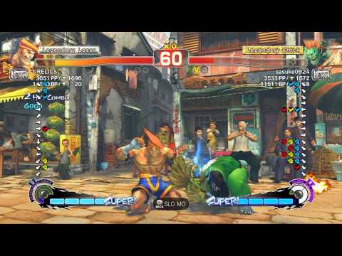 USFIV~ Adon (URELICS) vs.  Blanka (sasuke0924) HD